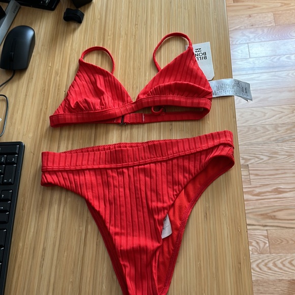 Billabong Sunny Rib Maui Rider Bikini Set Small - Picture 3 of 8